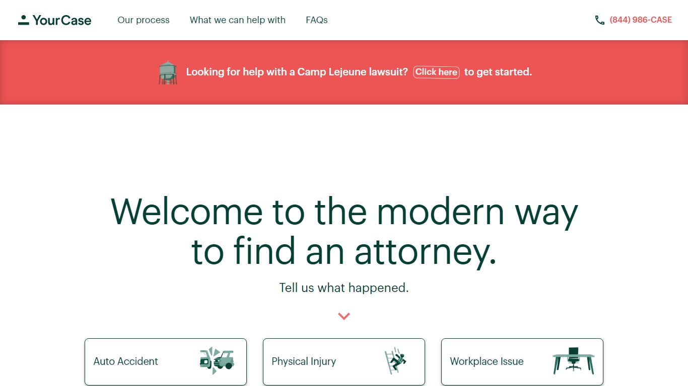 Find an attorney, free. • YourCase